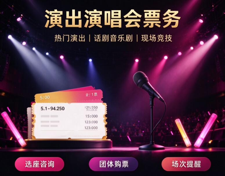 打造全场景“吃喝玩乐”票务服务闭环，诚寻全国省级票务总代理及战略投资方